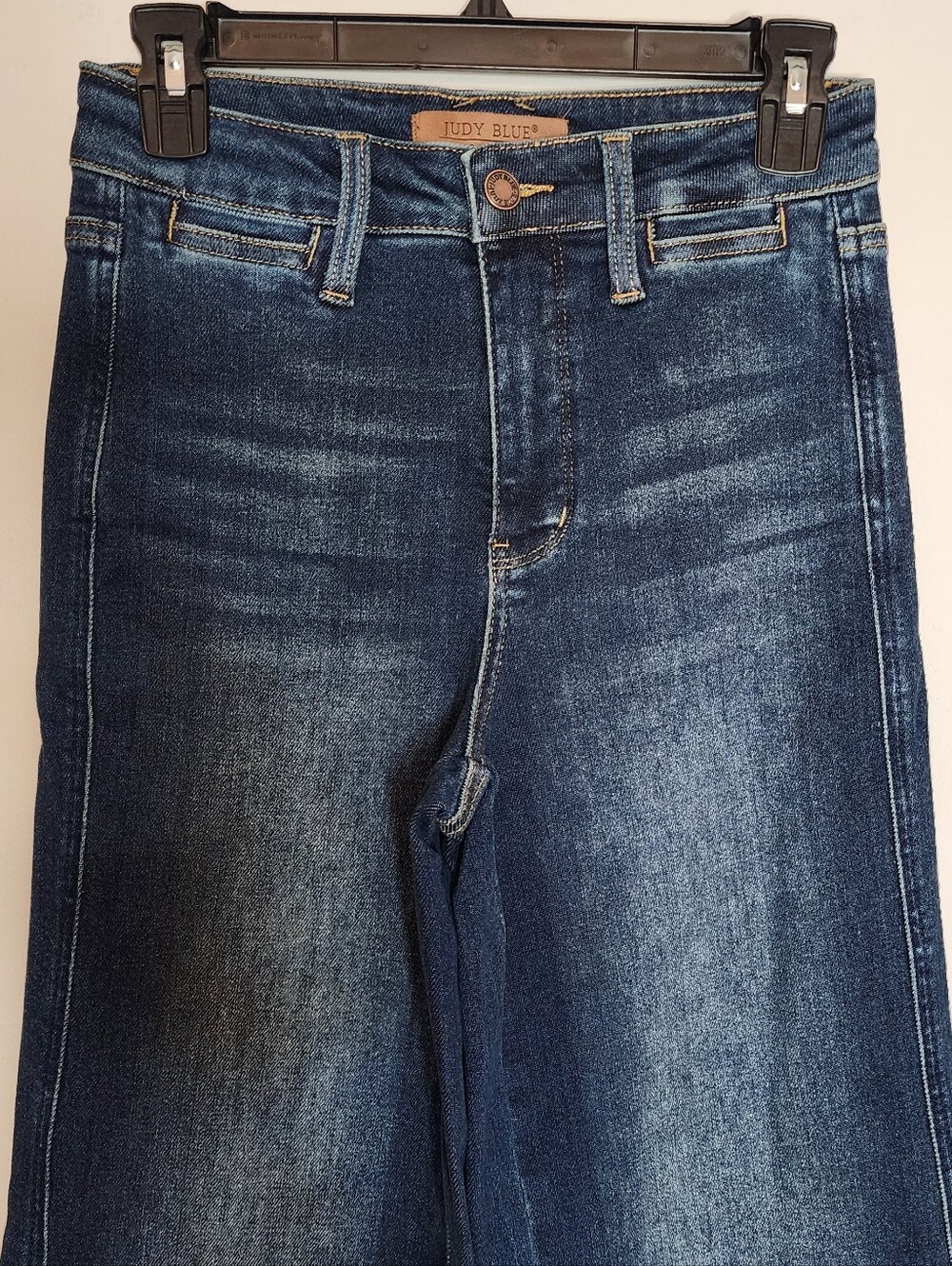 Judy Blue Retro Wide Leg Jeans - Picture 2 of 6